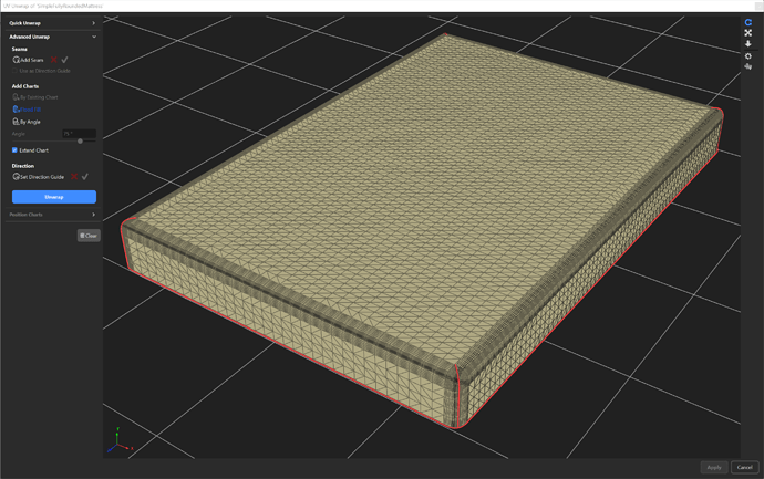 SimpleFullyRoundedMattress_UVUnwrap2_Seams