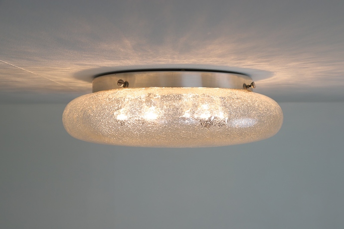 Large-vintage-bubble-glass-flush-mount-cieling-light-1970s-German-design-3