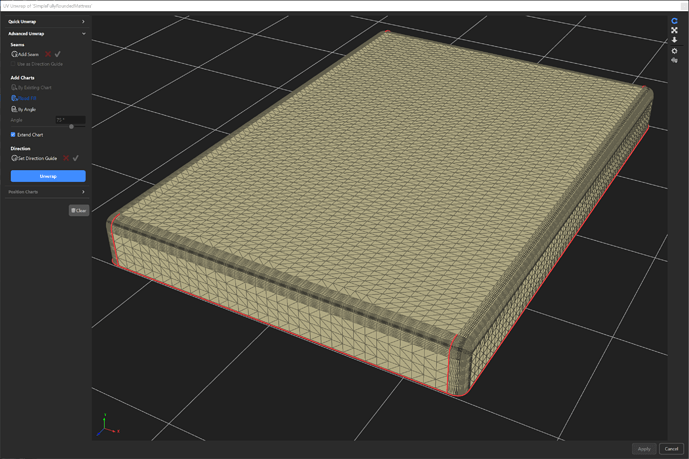 SimpleFullyRoundedMattress_UVUnwrap_Seams