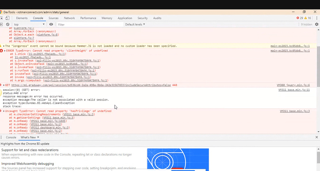 Error 440 On Chrome Embedded Dashboard Integration Embedding Error 440 on chrome embedded dashboard integration embedding